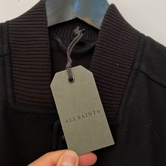 Allsaints NWT Wilkins Bomber Jacket - Picture 4 of 7
